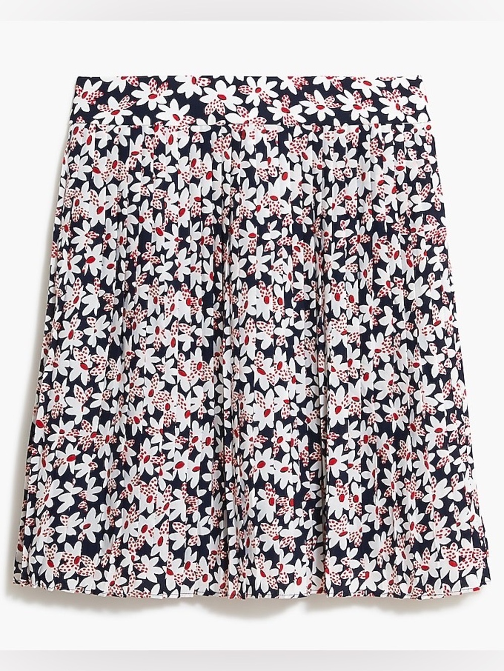 J. Crew Factory | NWT Floral Pleated Mini Skirt